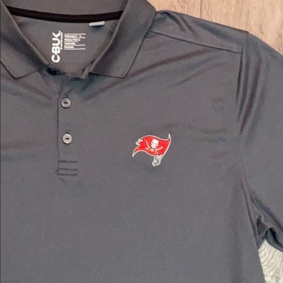 Cutter & Buck CBUK Men's Tampa Bay Bucs Fairwood Polo Shirt - Picture 3 of 6